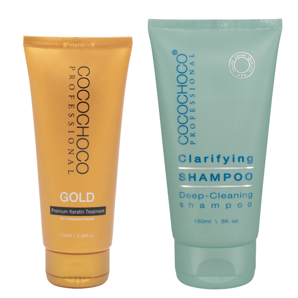 Cocochoco Gold Brazilian Keratin Hair Treatment Kit