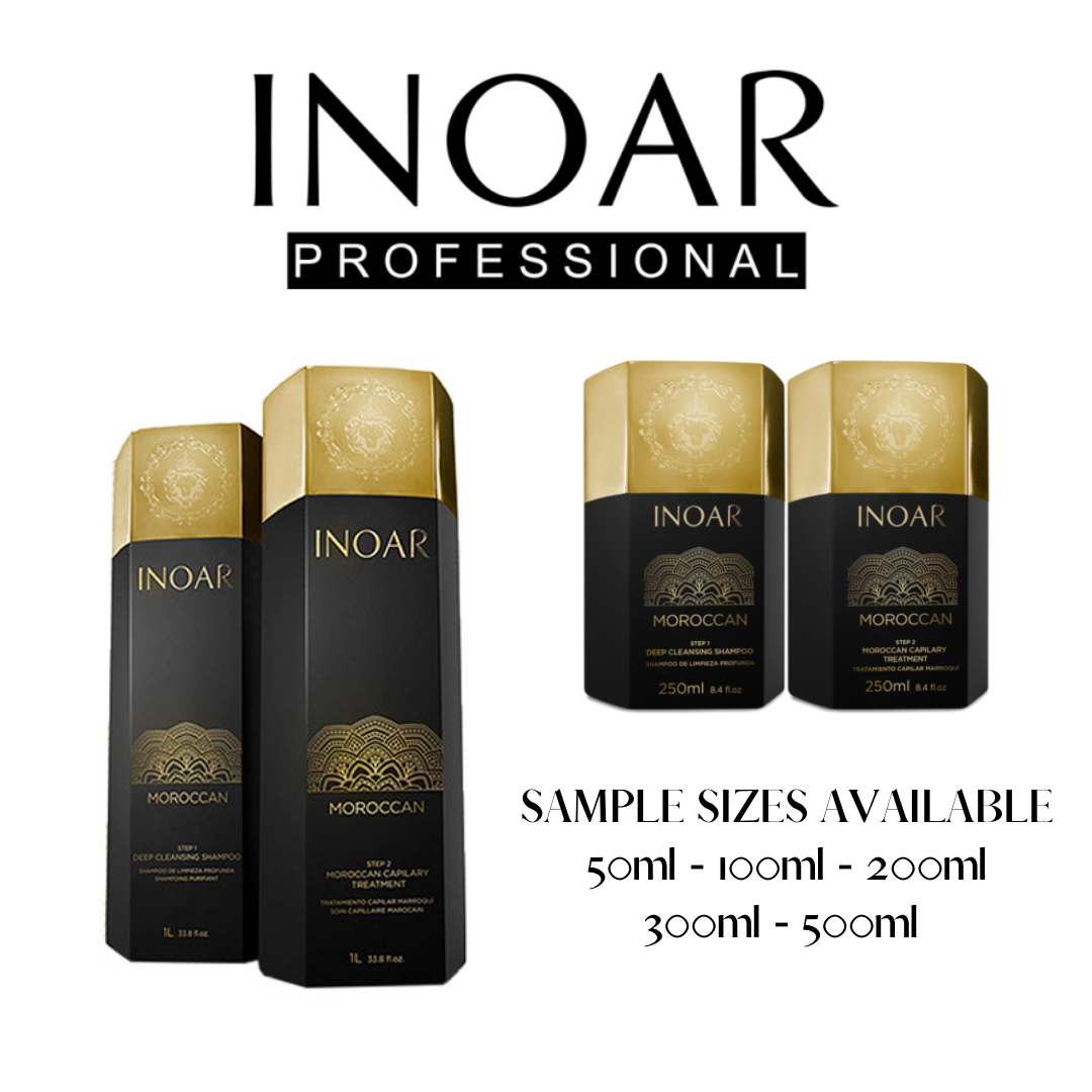 INOAR Moroccan Brazilian Keratin Treatment Sample Size Kit Tailor your needs