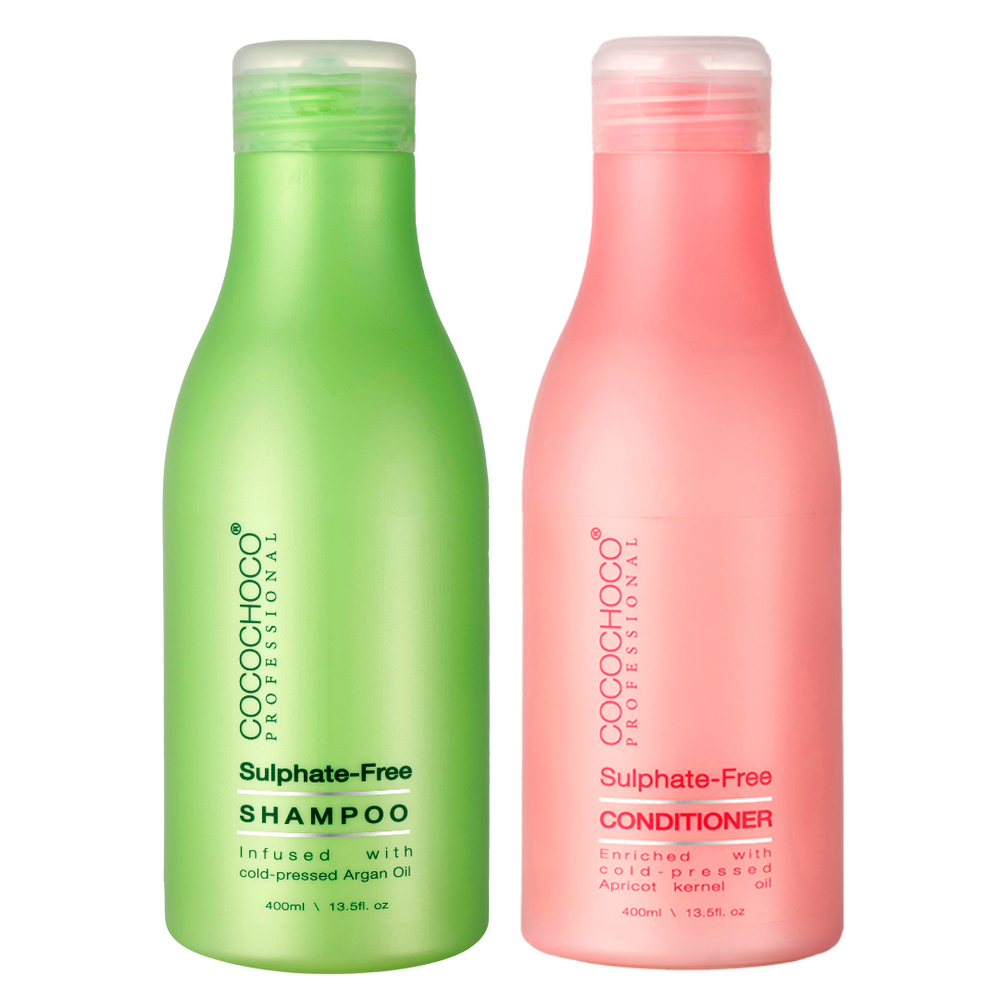Cocochoco Aftercare Sulphate-Free Shampoo & Conditioner Set - 400ml each