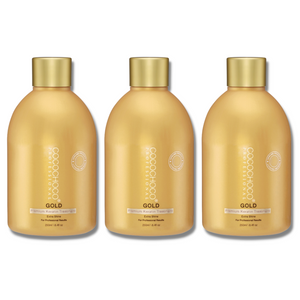 Keratin sales gold treatment