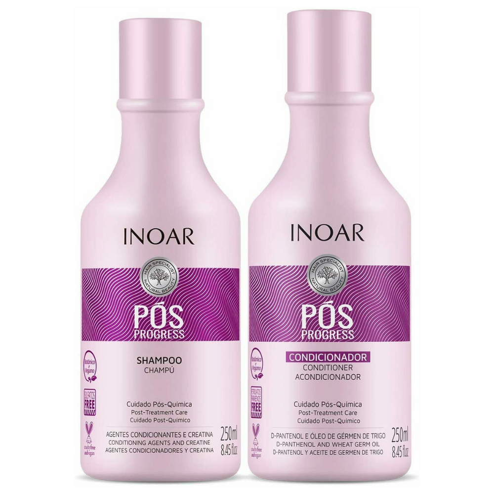 INOAR POS Progress Duo Shampoo & Conditioner Kit (250 ml x2)